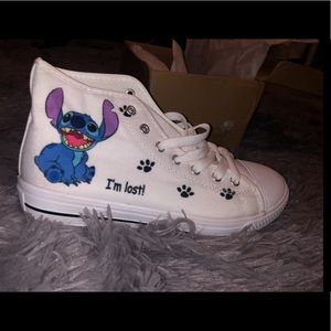 Lilo&Stitch Child’s white high tops